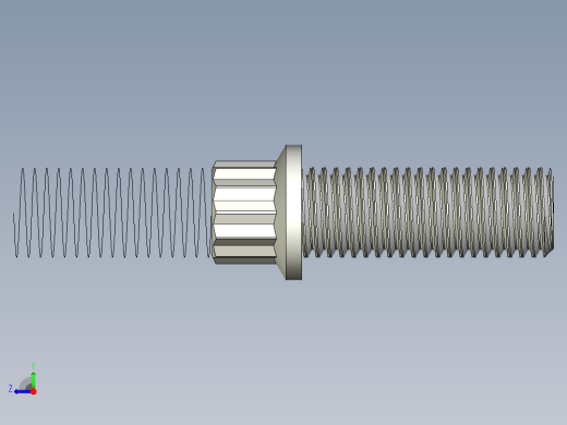 法兰头螺钉-5-16in-24 7-8long 12-point screws.x_t右视缩略图