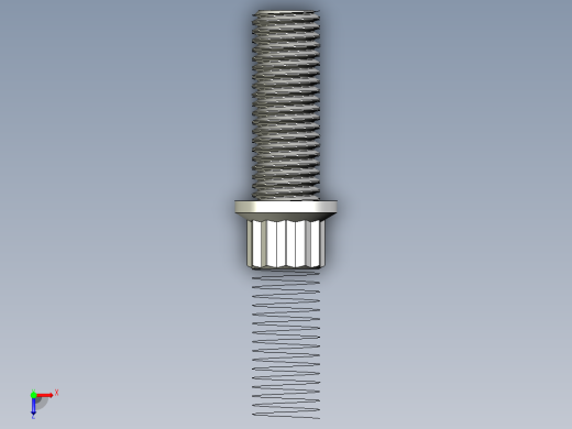 法兰头螺钉-5-16in-24 7-8long 12-point screws.x_t俯视缩略图