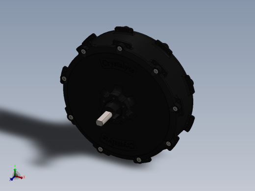 自行车 - 电动轮毂电机 - Crystalyte TC40100--SW IGS STP