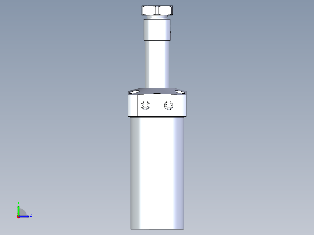 KOSMEKLHA0550-GR-Q35多系列多零件图纸模型左视图