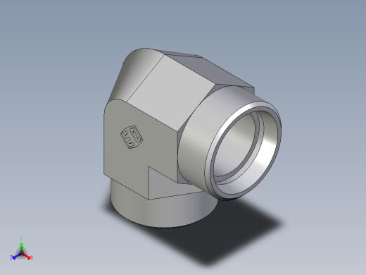 卡套式工业通用硬管接头EO_Union_elbow_W28LCFX