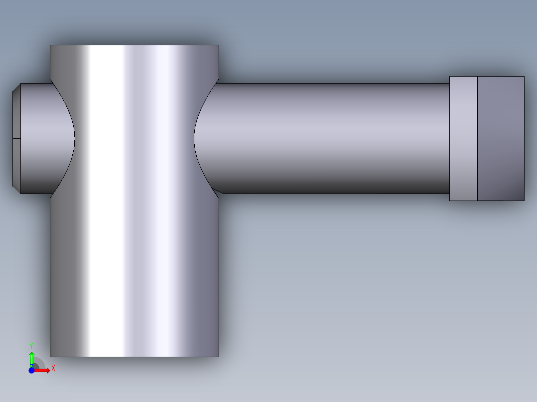 型材-BR 8-8 90_QUICK CONNECTOR KJN535465前视图