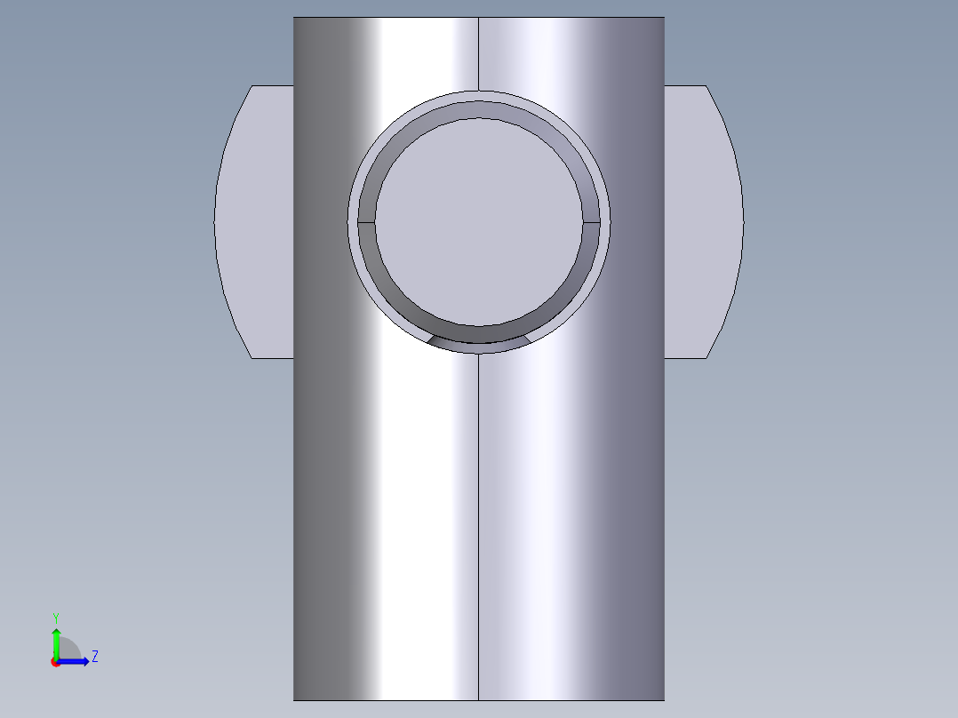 型材-BR 8-8 90_QUICK CONNECTOR KJN535465左视图