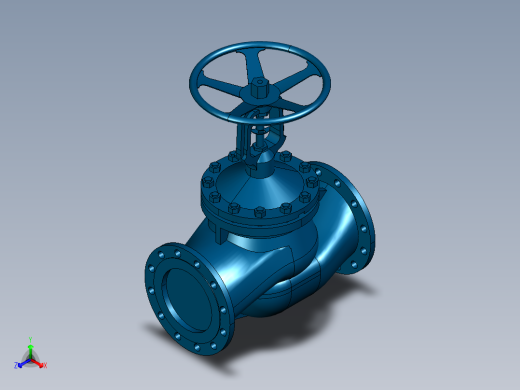 阀门模型-DN250______