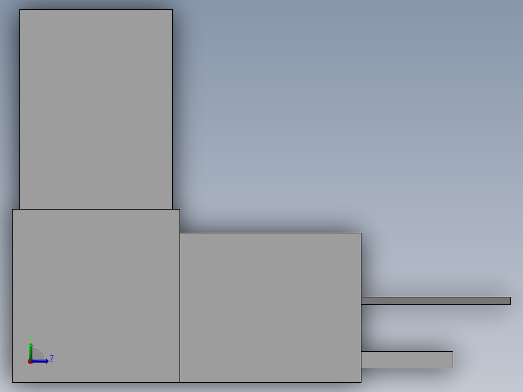 光电开关-EE-SX471（配接线端子）左视图