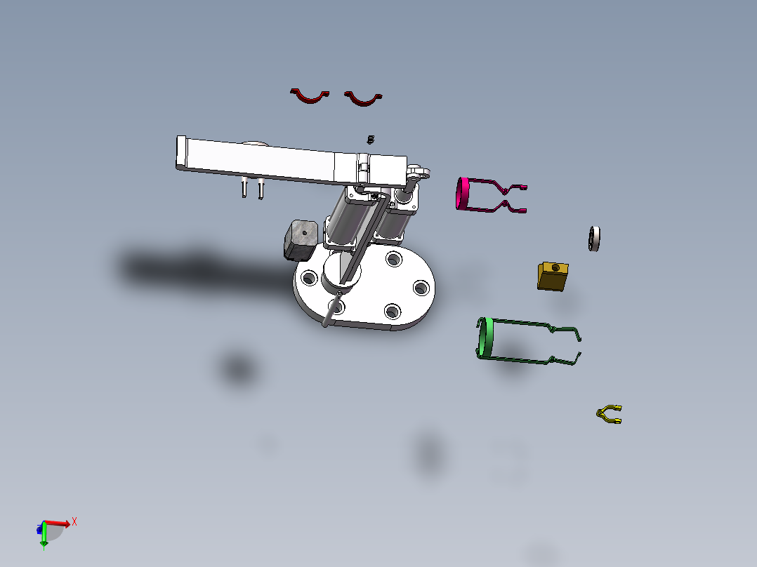 JX702-葡萄采摘机械手的设计【三维仅供参考】