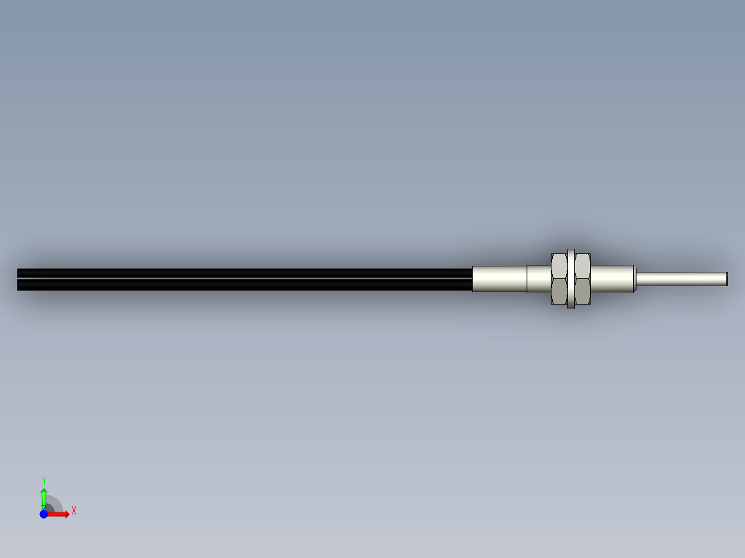 光纤元件漫反射型FR-RD317-I前视图