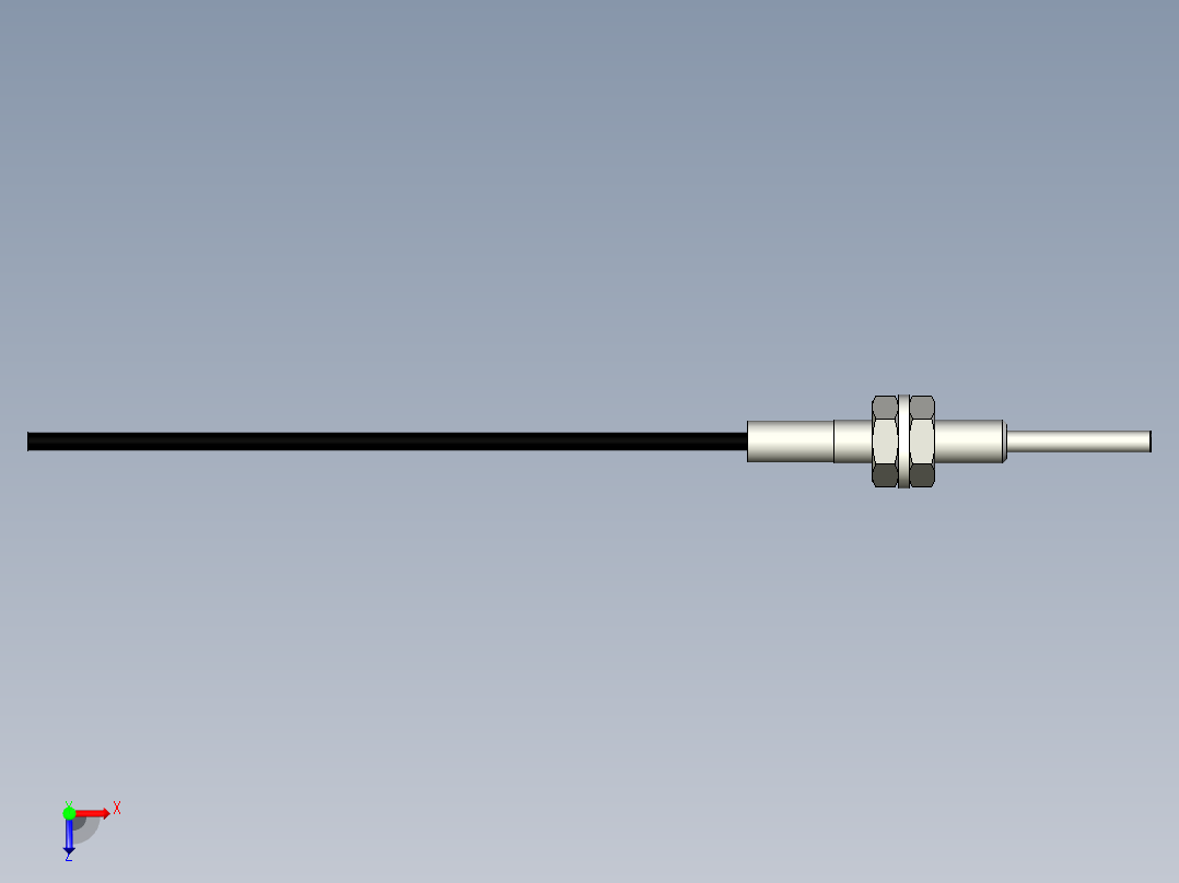 光纤元件漫反射型FR-RD317-I俯视图