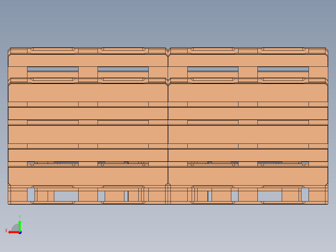 托盘 设计模型 (11)后视图