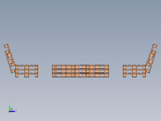 托盘 设计模型 (11)左视缩略图