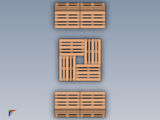 托盘 设计模型 (11)俯视缩略图