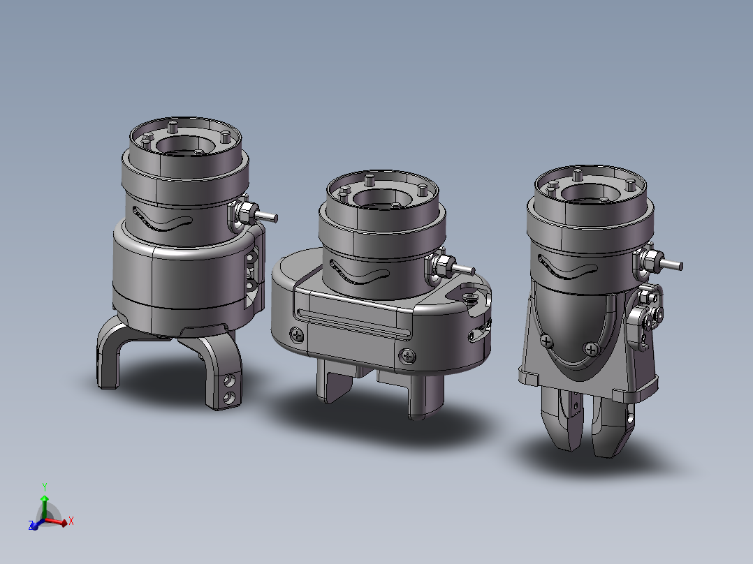机械爪模型（需要特征识别）