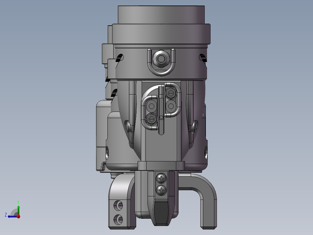 机械爪模型（需要特征识别）右视图