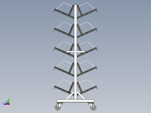 PCB物料车右视缩略图
