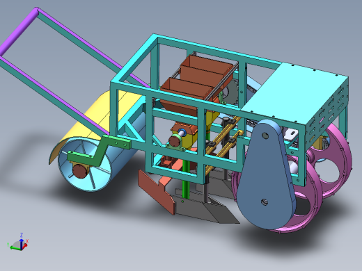 手推式多功能蔬菜播种机 1861693