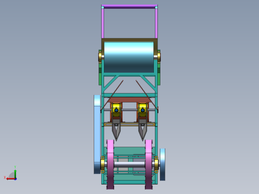 手推式多功能蔬菜播种机 1861693后视缩略图