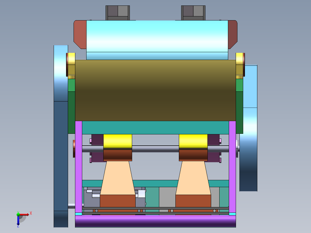 手推式多功能蔬菜播种机 1861693俯视图