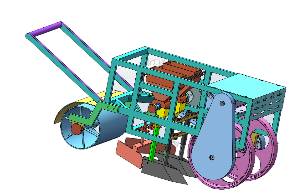 手推式多功能蔬菜播种机 1861693