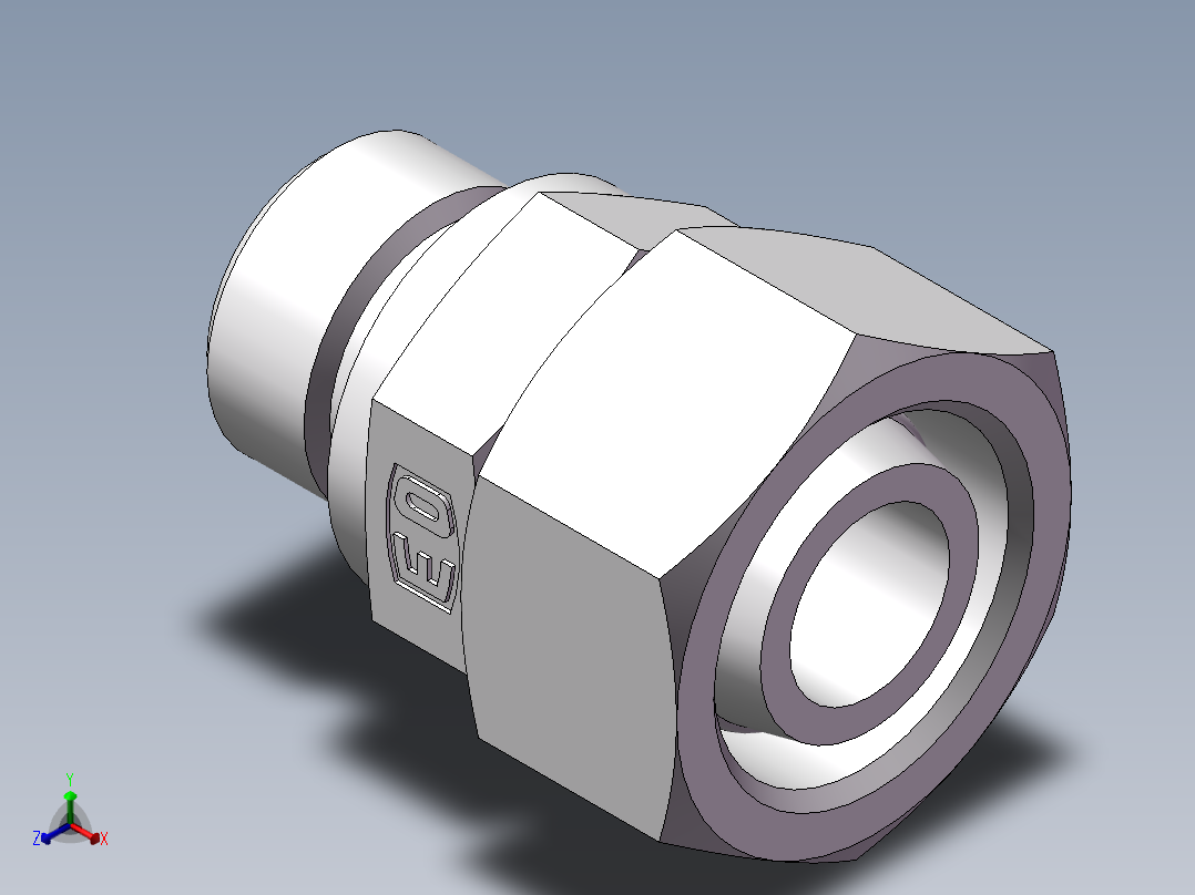直通管螺纹组合接头、2BC-08-26WD