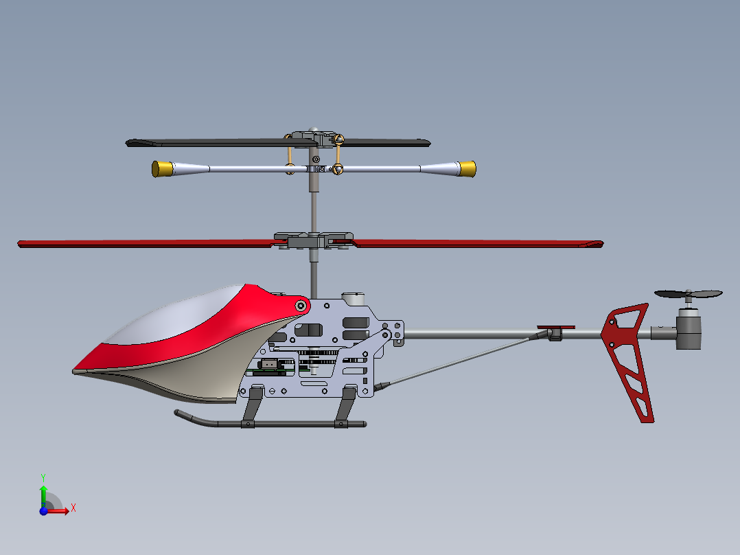 直升机(37)前视图