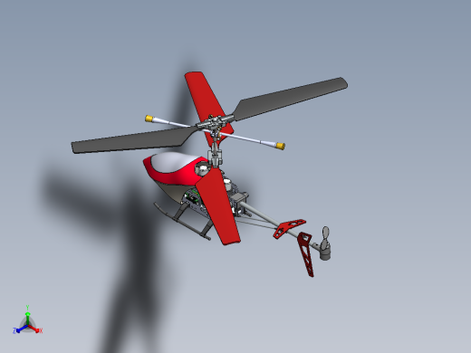 直升机(37)正等轴测缩略图