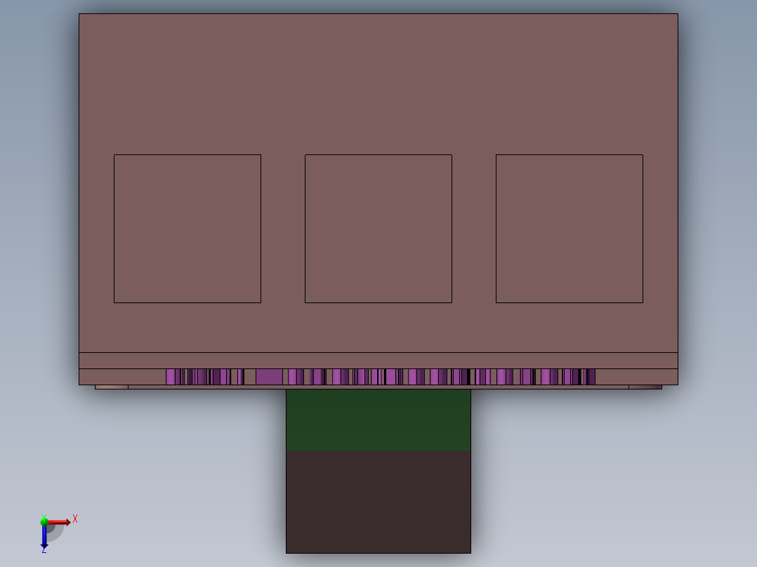 常熟塑壳断路器俯视图