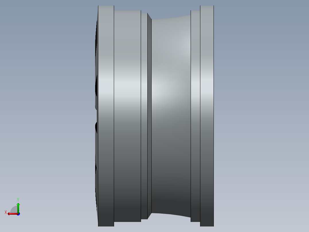 轮毂、轮胎(35)后视图