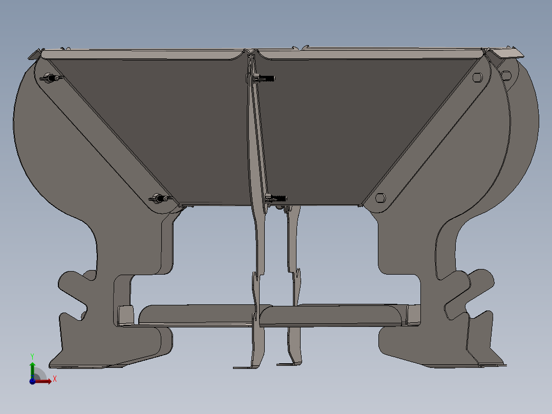 烧烤炉-1烧烤炉(29)前视图