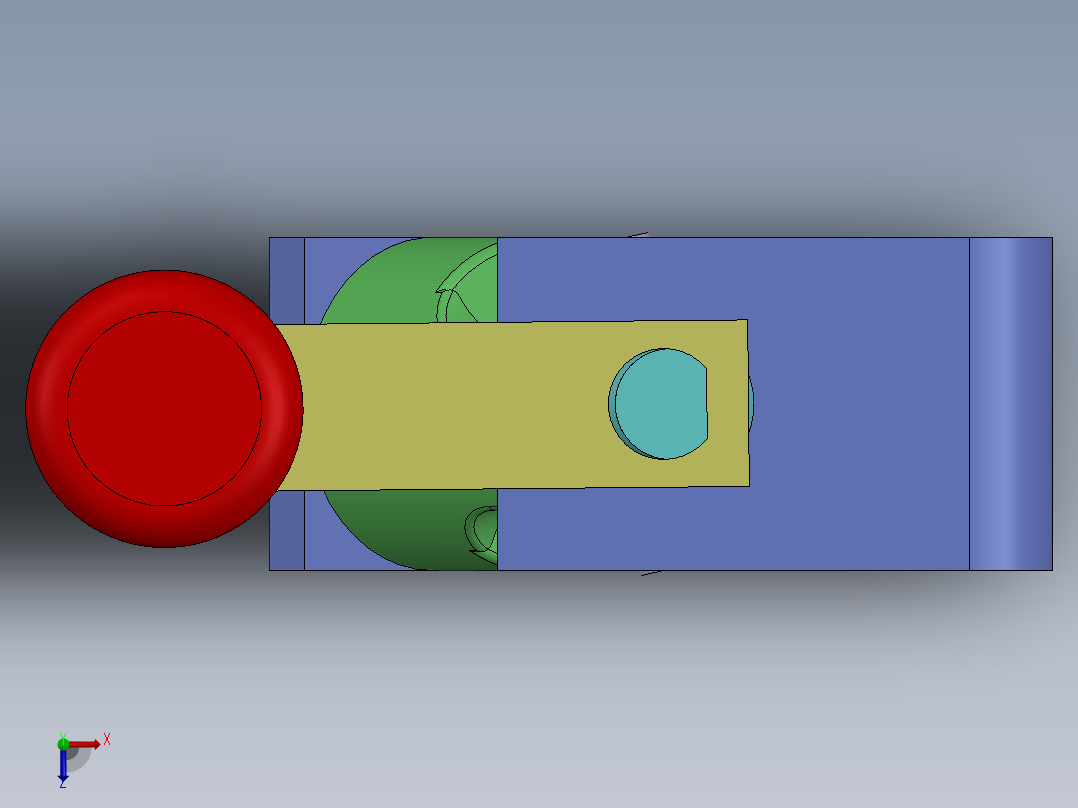 万向节(7)俯视图