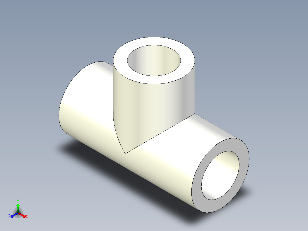 B3004525-PVC T形接头