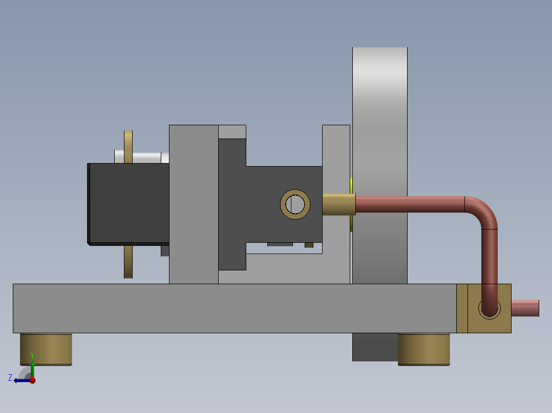 蒸汽机yoke-steam-engine-1832-模型格式为 sw (1)右视图
