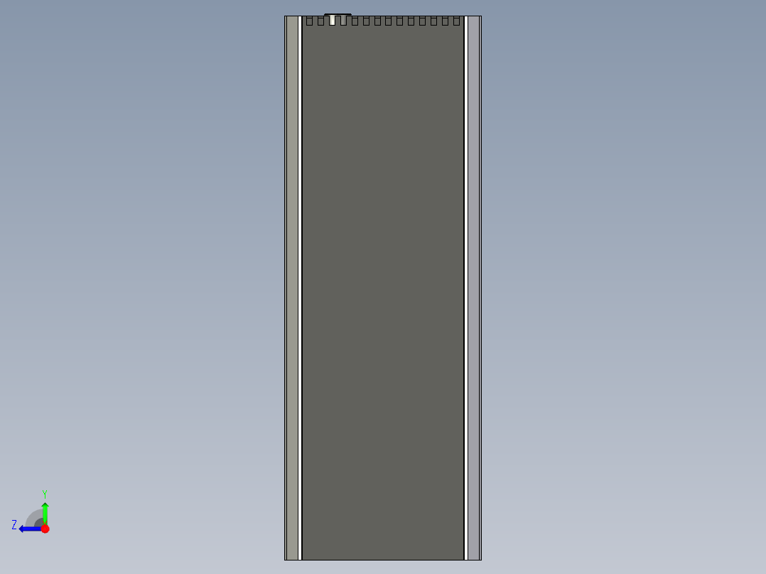 惠普计算机塔式右视图