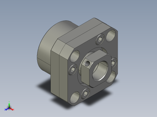 滚球丝杆支撑座BRW25