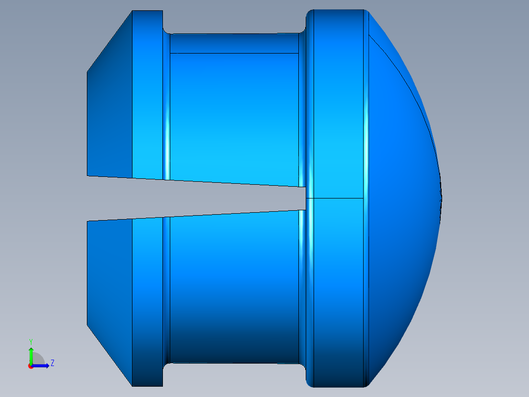 变速箱衬套左视图