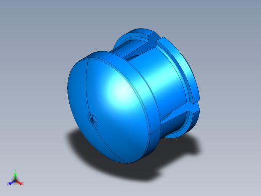 变速箱衬套正等轴测缩略图