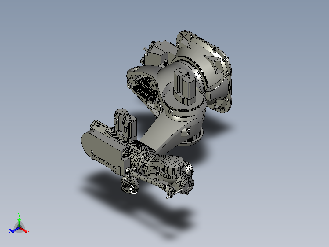 KR1000_TITAN正等轴测图