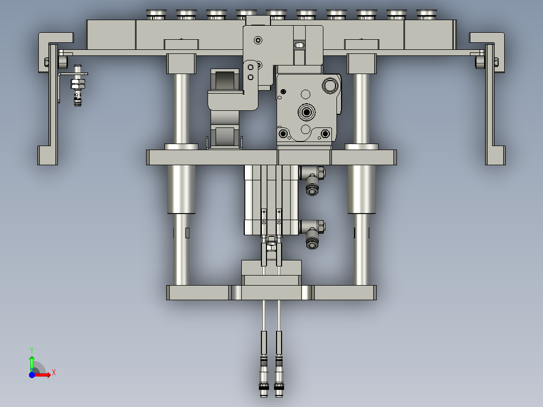 S2202110130000四级载板移栽前视图