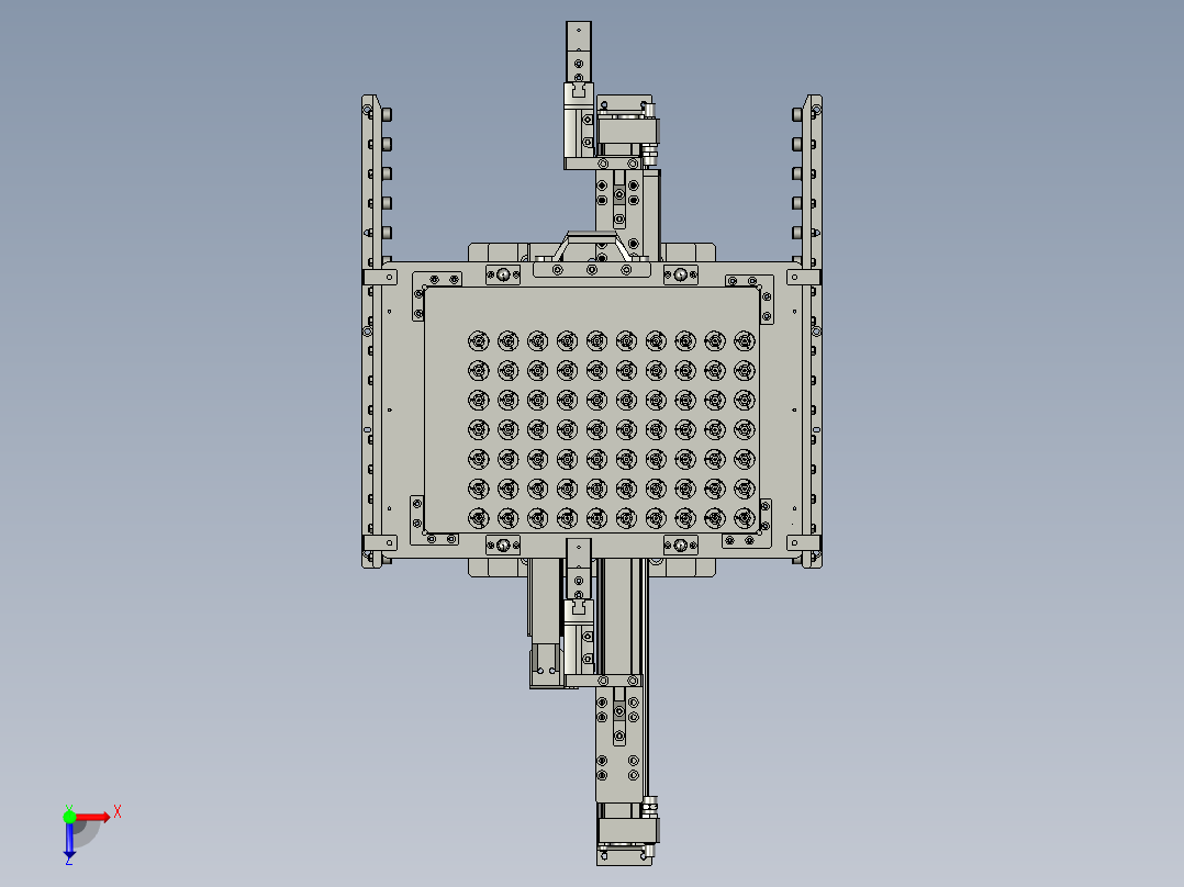 S2202110130000四级载板移栽俯视图