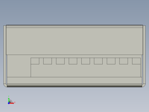电控柜-103H000422开关电源NES-350-24前视缩略图