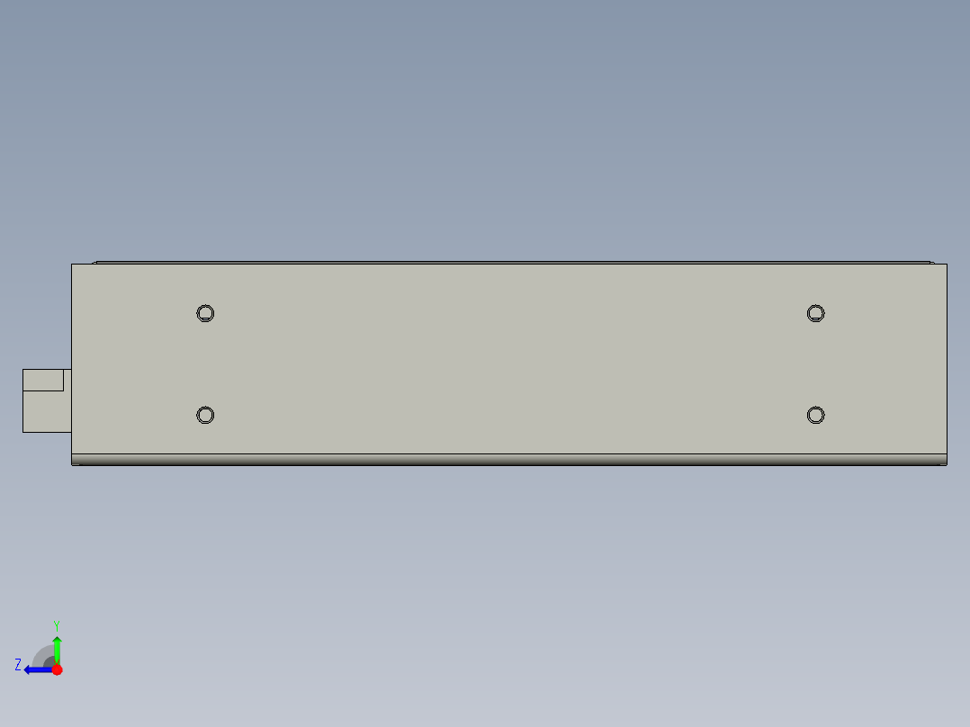 电控柜-103H000422开关电源NES-350-24右视图
