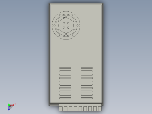 电控柜-103H000422开关电源NES-350-24俯视缩略图