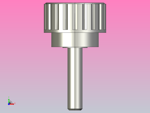 MISUMI小型直纹把手小型旋钮NBM6-25-25前视缩略图