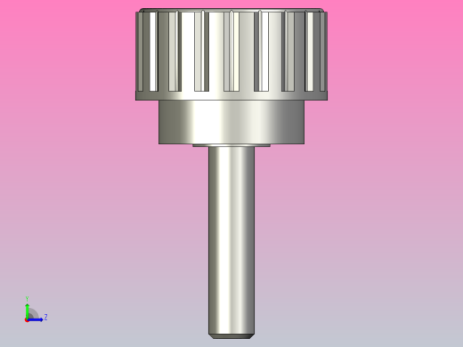 MISUMI小型直纹把手小型旋钮NBM6-25-25左视缩略图