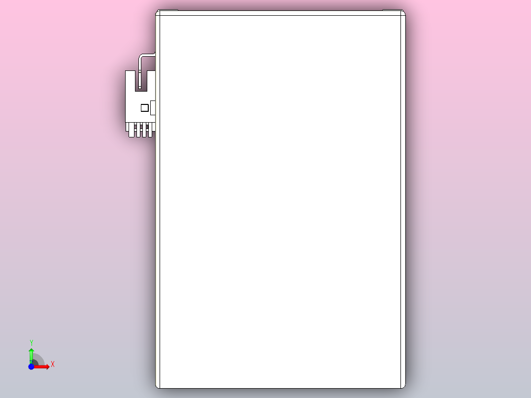 日规模组半封闭丝杆TPA-HNR-105D-1610C-L250-MP-Y-P40-N3前视图