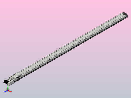 SCM14-3000-R滚珠花健、支撑座、滚珠丝杠、交叉导轨、直线模组