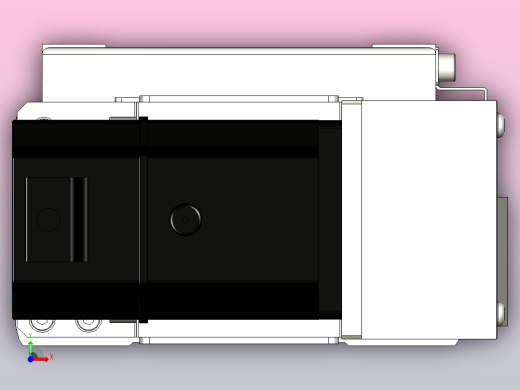 SCM14-3000-R滚珠花健、支撑座、滚珠丝杠、交叉导轨、直线模组前视缩略图