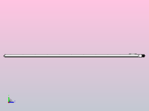 SCM14-3000-R滚珠花健、支撑座、滚珠丝杠、交叉导轨、直线模组左视缩略图