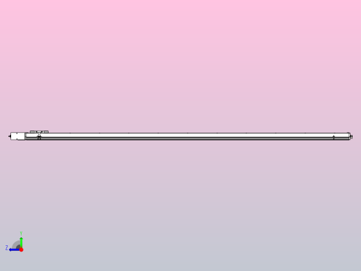 SCM14-3000-R滚珠花健、支撑座、滚珠丝杠、交叉导轨、直线模组右视缩略图