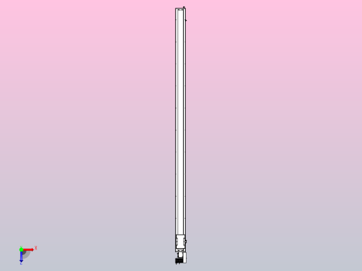 SCM14-3000-R滚珠花健、支撑座、滚珠丝杠、交叉导轨、直线模组俯视缩略图