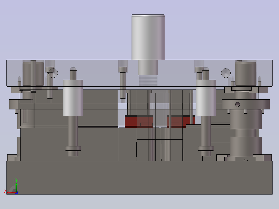 735894-支架弯曲级进模设计=300后视图